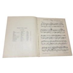 Antique 1912 Standard Opera Album Pianoforte Sheet Music Theodore Presser