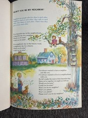 Vintage 1970 Mister Rogers’ Song Book Hardcover Random House Fred Rogers