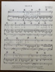 Authentic original Beatles Sheet Music « Yes it is », 1965