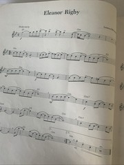 57 By John Lennon & Paul McCartney Sheet Music Book Beatles 1976 Flute