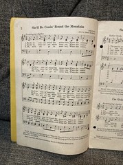 Fun and Folk Songs Vintage Song Book 1941 Westminster Press