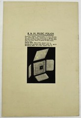 c1925 Breitkopf Music Choruses For Female Voices BLACK ROSES Sibelius Lester
