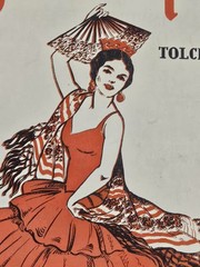 Vintage Lady of Spain Sheet Music Tolchard Evans Piano Solo Flamenco Dancer…
