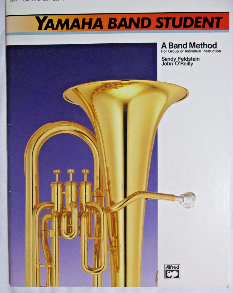 Yamaha Band Student Baritone B, C, / Book 1, Music Book