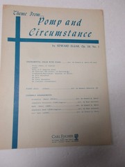 Edward Elgar Theme from Pomp and Circumstance Viola and Piano Sheet Music