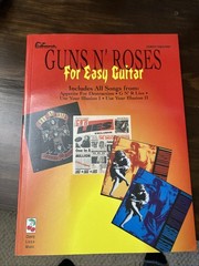 Guns&rsquo;n Roses for Easy Guitar by Cherry Lane Music Book Tab Multiple Albums Songs