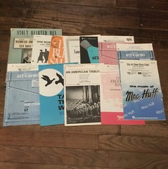 Lot 47 Vintage and Later Sheet Music Show Tunes Easy Listening Pop More