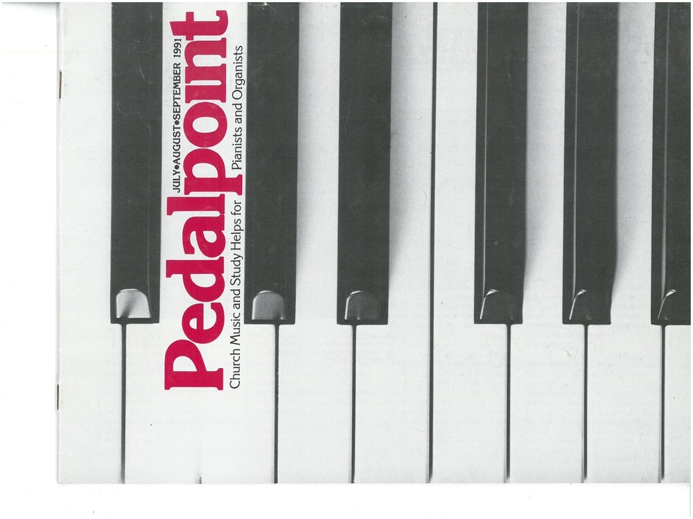 Pedalpoint July/August/September 1991 Volume 10, Number 4