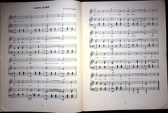 DEAN ROSS ADVANCED COURSE IN PIANO INSTRUCTION BOOK, 6- 1949 MUSIC SHEET