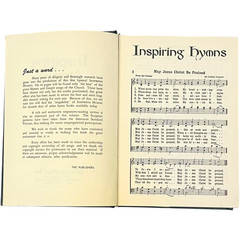 Inspiring Hymns Gospel Music by Alfred B. Smith 1965 – Hardcover Book