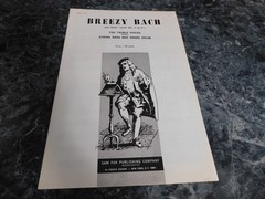 Breezy Bach from Suite 3 in D SSA String Bass Snare Drum