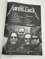 METALLICA – BEST OF – Transcribed Full Scores Guitar Tab 2009 Cherry Lane