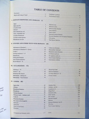 MUSIC FROM TAIZE VOCAL ED. VOL. 1 ©1981, RESPONSES,LITANIES,CANONS, ACCLIMATIONS