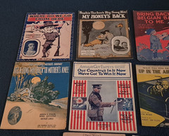 Lot of 10 Antique Sheet Music Romantic Love War Songs ORIGINAL