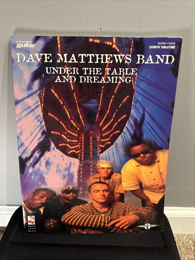 Dave Matthews Band Under the Table and Dreaming Song Book Rock Cherry Lane Music