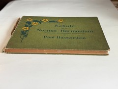 1904 Paul Hassenstein Schule Normal Harmonium Antique Music Method Book