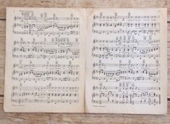 Vintage Piano Sheet Music (2): 1939 & 1931