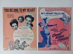 Vintage Show Tunes & Movie Sheet Music Sweet Rosie O&rsquo;Grady Oklahoma+ more Lot 13