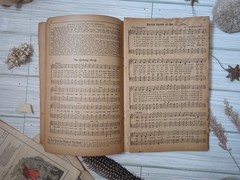 Antique 1915 The Golden Book Of Favorite Songs Patriotic America USA Songbook
