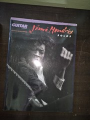 Jimi Hendrix Solos and Solo Guitar Playing books 1976 and 1990
