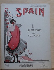Spain – 1924 sheet music by Isham Jones and Gus Kahn