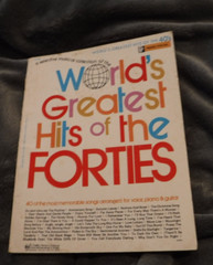 WORLD&rsquo;S GREATEST HITS OF THE FORTIES -Charles H. Hansen Music Corp. SHEET MUSIC