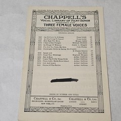 Christopher Robin is Saying His Prayers Arranged for Three Female Voices 1924
