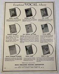 BLUE GARDENIA Piano Ukulele Sheet Music Anne Baxter Nat King Cole Vintage 1953