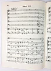 Choral Mass John Lee Choral Sheet Music SATB Organ Congregation 1970