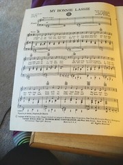 Vintage Sheet Music; My Bonnie Lassie, Ames Brothers 1952
