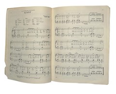 1969 Big 3 Easy Listening Top 50 All-Organ Music Book Junk Journal Ephemera