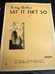 P 9×12 4-pack Sheet Music By IRVING BERLIN