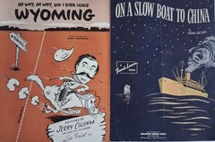 Lot of 40 Vintage 1940s Sheet Music Pieces All G or VG Pkg 2
