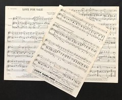 Cole Porter Sheet Music Lot of 6 Kiss Me Kate Can-Can Let’s Do It More Vintage