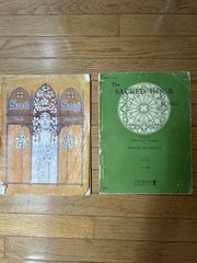 Vintage Religious Songbooks – “Sacred Songs” & Harrell’s “Sacred Hour of Song”