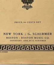 1908 Sheet Music Book MODERN SONG FAVORITES Household Series No. 41 Low Voice