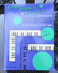 Vintage, Easy Does It for Melodicas No. 1 and 2 books by Walter Cramer 1959