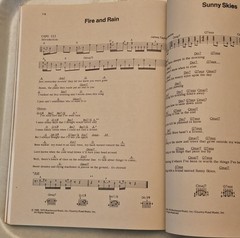 JAMES TAYLOR Songbook Vintage 1971 23 songs/141 pages