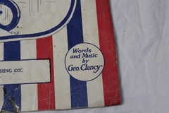 Antique Sheet Music The War Ballad Beautiful Mother Pays It All 1918 Copyright