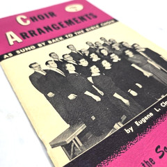 Choir Arrangements No. 2 Back To The Bible Choir Songbook Christian 1958 Vintage