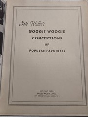 Vintage Sheet Music Book FAT&rsquo;S WALLERS Boogie Woogie Conceptions 1943