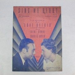 Vintage Sheet Music Lot of 8 Musical Folk Pop Jazz Waltz Songs & 2 Loose Leaf