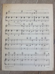 WALT DISNEY’S SUPERDAD Sheet Music 1974 Bobby Goldsboro 3 Songs Wonderland Vtg