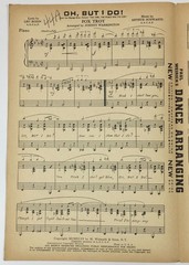 Oh But I Do Vintage 1946 Piano Sheet Music By Johnny Warrington M. Witmark