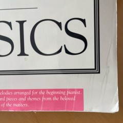 Easiest Book of Piano Classics – Intermediate – Comb Bound – Amsco 1997