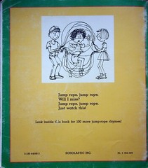 VTG ANNA BANANA 101 JUMP-ROPE RHYMES JOANNA COLE ALAN TIEGREEN ILLUSTRATED