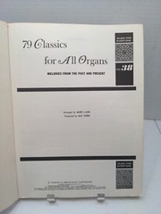 79 Classics For All Organs Sheet Music Song Book Easy Listening M14