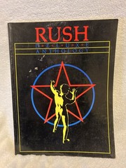Rush Deluxe Anthology Songbook Vocal Piano Guitar tab 1981 Core Music Vintage!