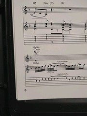 Vtg Eric Clapton Unplugged Layla Guitar Piano Vocal sheet music Chord Notation