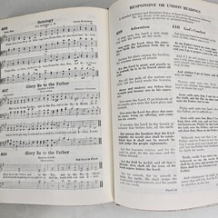 All-American Church Hymnal Piano Organ Solo Singer Christian Songbook Music Vtg